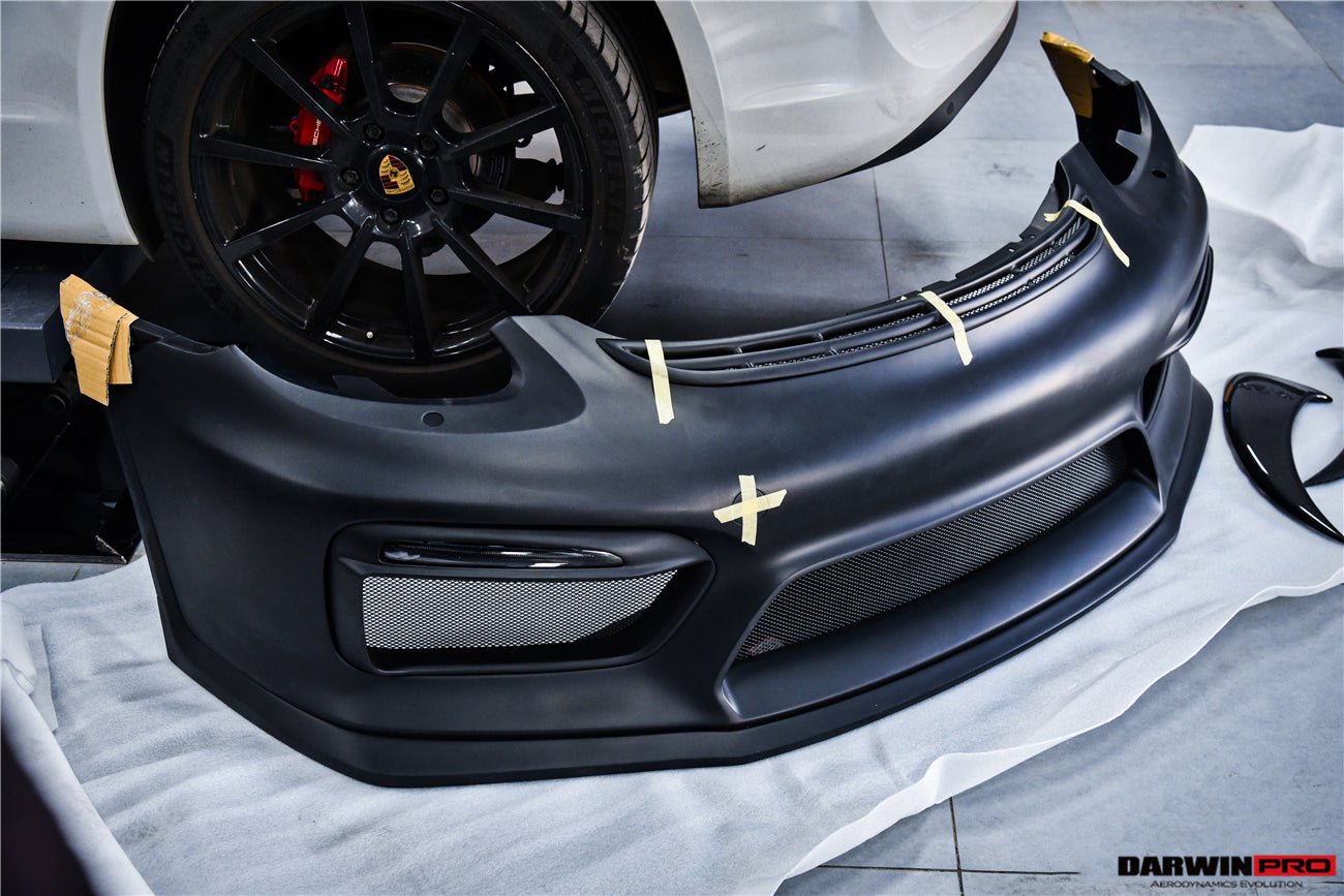 2012 - 2016 Porsche 981 Boxster & Cayman GT4 Style Front Bumper